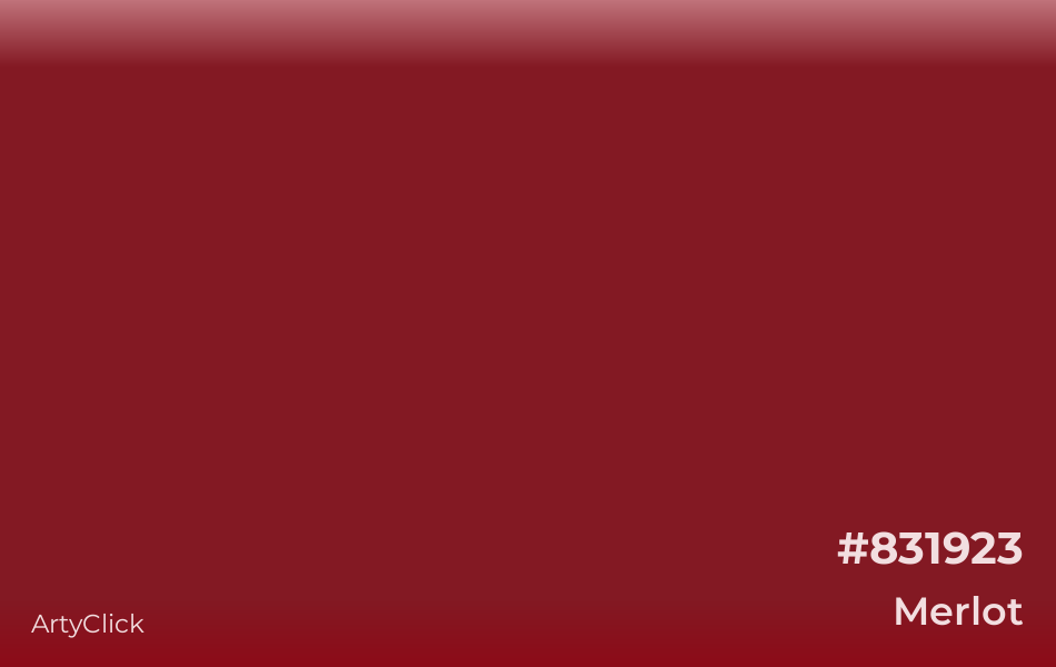Percy Goose Paste® color swatch – Merlot