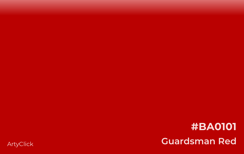 Robin Goose Paste® color swatch – Red
