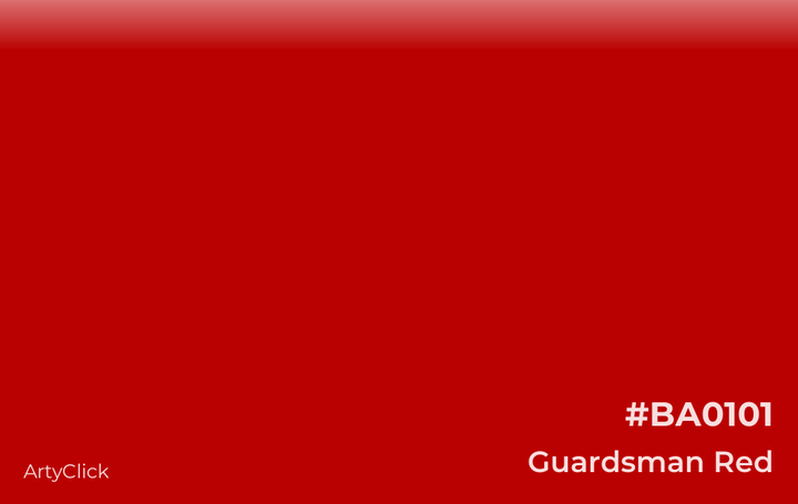 Robin Goose Paste® color swatch – Red